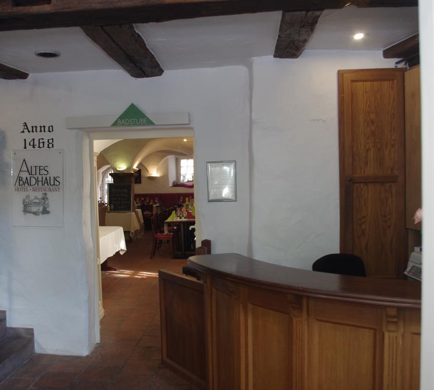 Hotel Restaurant Altes Badhaus Эбербах Экстерьер фото