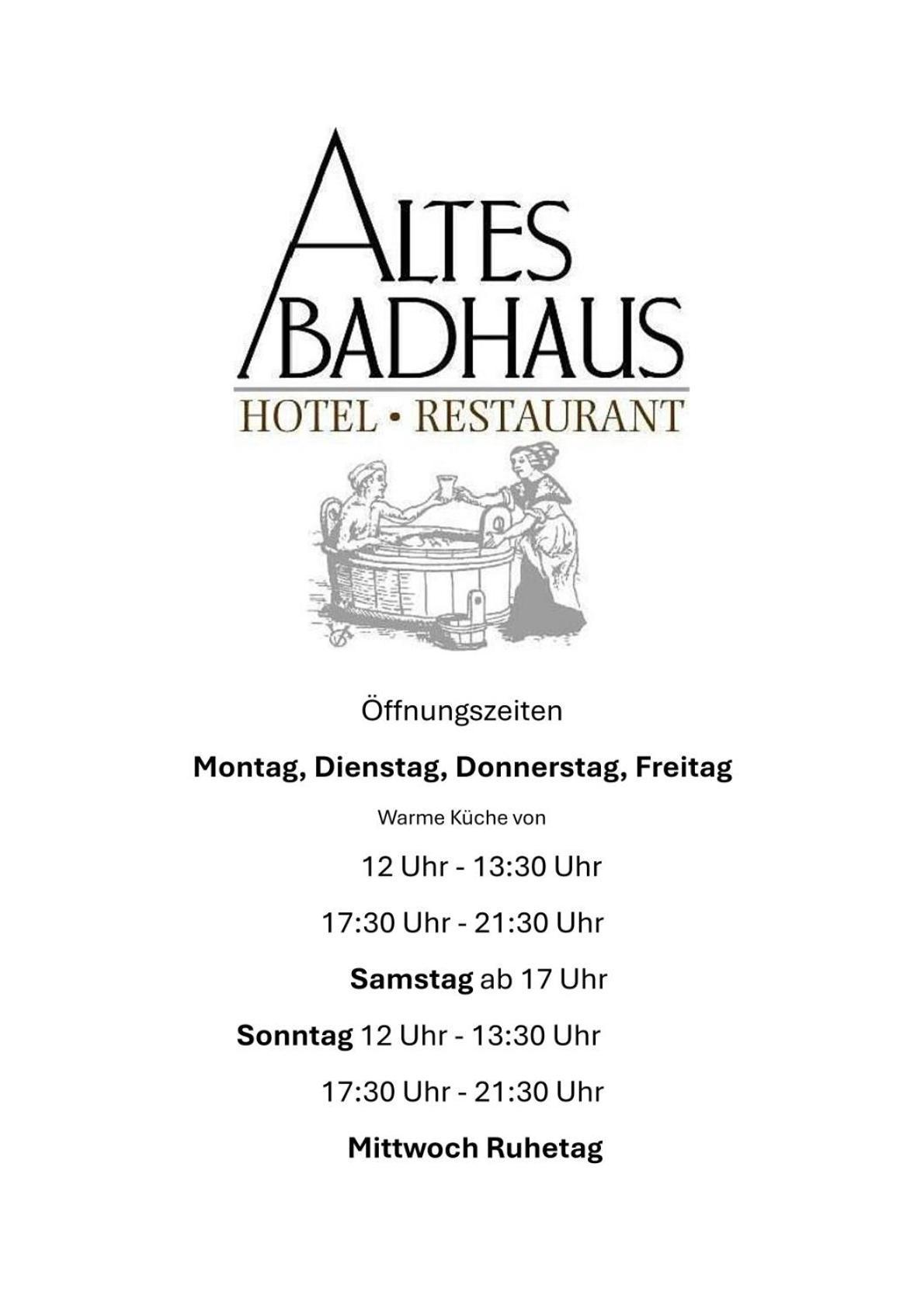 Hotel Restaurant Altes Badhaus Эбербах Экстерьер фото