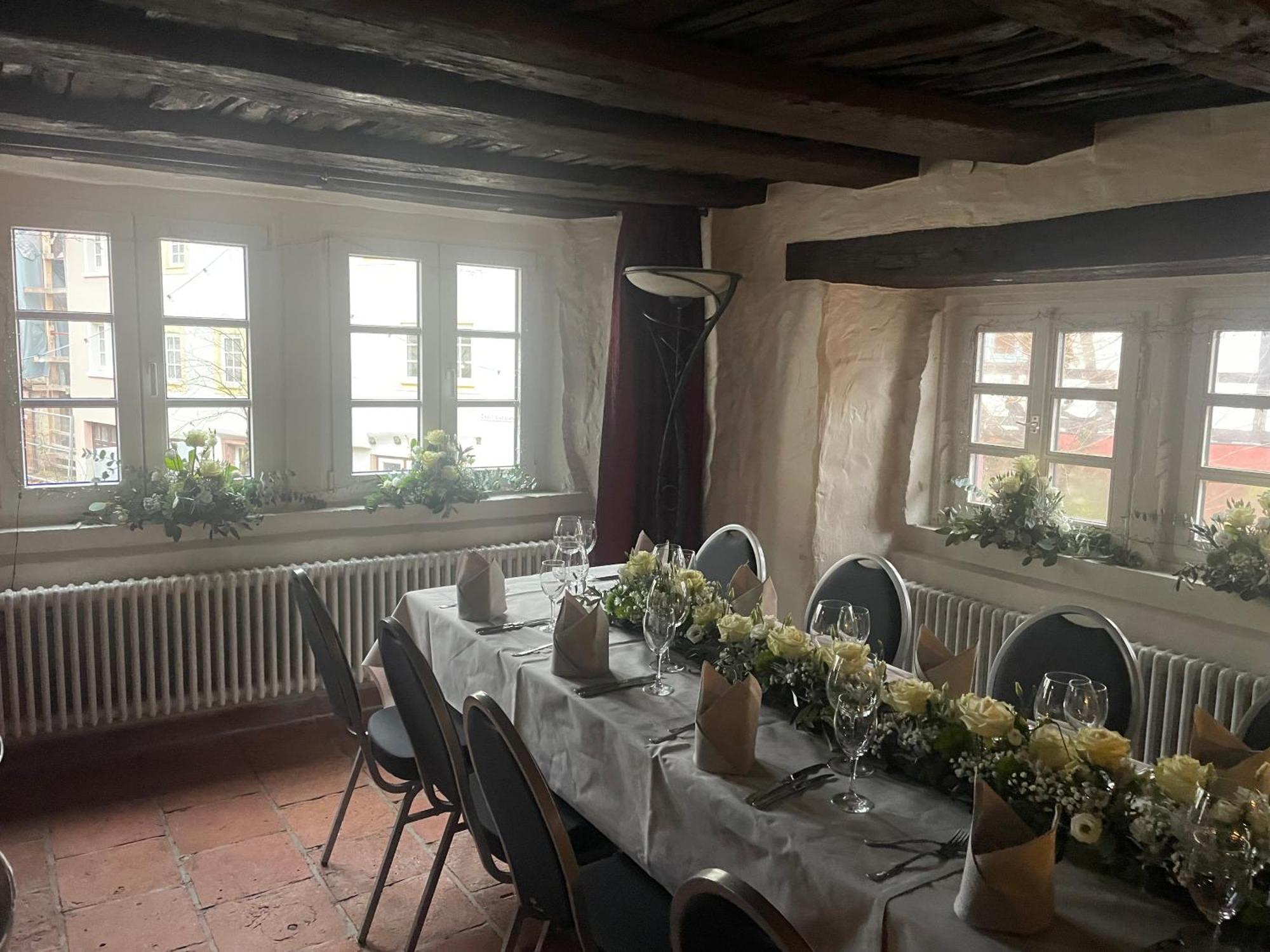 Hotel Restaurant Altes Badhaus Эбербах Экстерьер фото