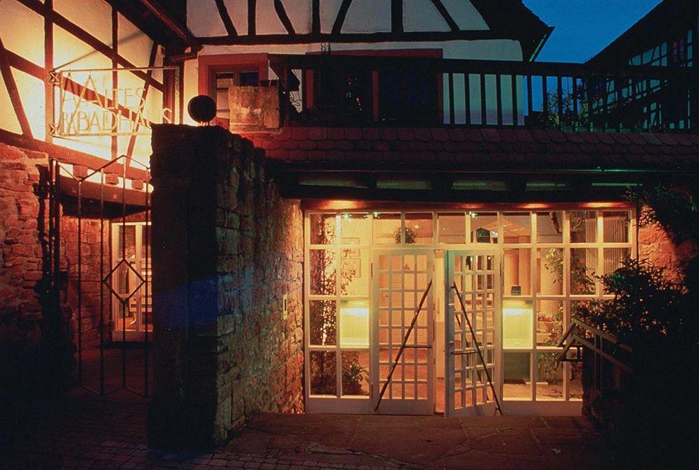 Hotel Restaurant Altes Badhaus Эбербах Экстерьер фото