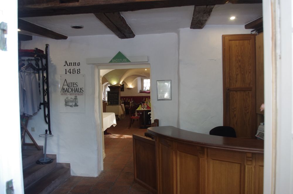 Hotel Restaurant Altes Badhaus Эбербах Экстерьер фото